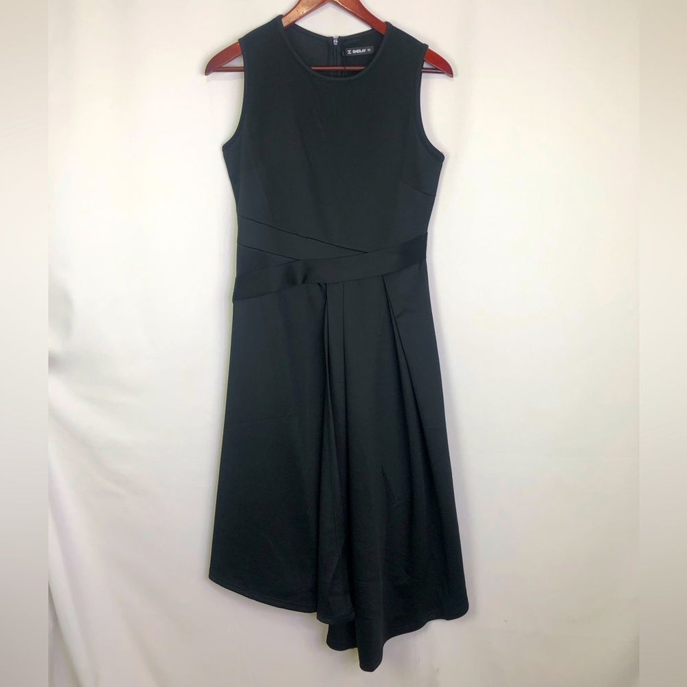 Sheilay Maxi Dress Formal Sleeveless Evening Date Workwear Small Fit Flare